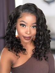 UNice Funmi Curly Tight & Neat Human 1 Bundle Virgin Hair Natural Color