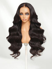 UNice 13x4 HD Lace Frontal 250% Density Raw Human Hair Body Wave 200% Density Wig