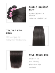 UNice Hair Icenu Series 1 Piece Straight Human Virgin Hair