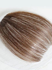 UNice Hand-Made Dark Brown Straight Clip In Bangs