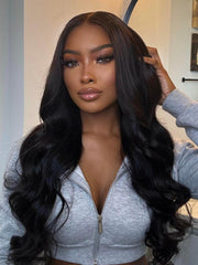 Alicia Kim Same UNice 5x5 Thin HD BlendAway TM Pre Cut Lace Closure Glueless Body Wave Wig with ByeBye-Knots Match All Skin Tones