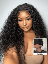 UNice 7x5 Bye-Bye Slip TM Put On And Go Glueless Water Wave Drawstring Wig