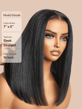 UNice Bye-Bye Knots Wig 7x5 & 13x4 Put On And Go Glueless Lace Bleached Knots Pre Layered Bob With Drawstring Wig