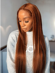 UNice #30 Colored Hair Bundles 1 Bundle 100g Remy Hair Extensions Brown Color Body Wave Straight