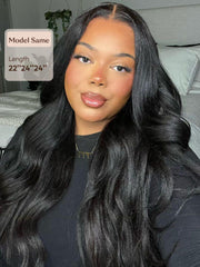 UNice Hair Bundles 3 Pcs/pack Hair Natural Yaki Texture Virgin Human Hair