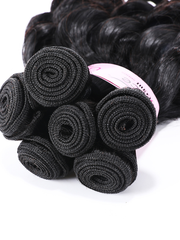 UNice Funmi Curly Tight & Neat Human 1 Bundle Virgin Hair Natural Color