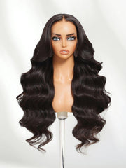 UNice 13x4 HD Lace Frontal 250% Density Raw Human Hair Body Wave 200% Density Wig