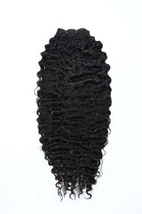 UNice 3 Pcs/Pack Messy Curly Human Hair 3 Bundles Indian Deep Curly Texture