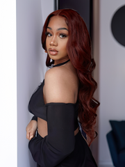 UNice Mahogany Reddish Brown Body Wave 3Pcs 100% Remy Human Hair Bundles