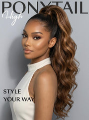 UNice 360 HD Lace Pre-plucked Luxury Raw Virgin Hair Caramel Brown With Money Piece Highlights Body Wave Wig