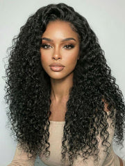 UNice 7x5 Bye-Bye Slip TM Lace Side Part Curly Wigs with Defined Curls