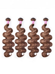 UNice Gorgeous Highlight Honey Blonde Bouncy Body Wave Hair 4 Bundles