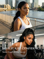 13x4 Bye-Bye Slip Body Wave Lace Frontal Wig - Pull & Go Fit Ear-to-Ear with Invisi Drawstring