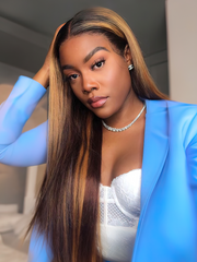UNice Hair Virgin 3 Bundles Deals Colored Hair Weave #FB30 Straight Hair