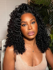 UNice 7x5 Bye-Bye Knots Wig 150% Density Jerry Curly Wig With Bleached Invisible Knots