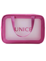 UNice Bubble Gum Pink Wash Bag Makeup Bag