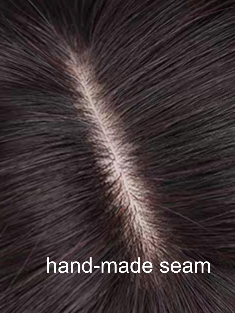 UNice Machine-Made & Hand-Made Natural Black Curly Bob Wig With Bangs