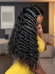 UNice Loose Deep Wave Human Hair 3 Pcs Bundles