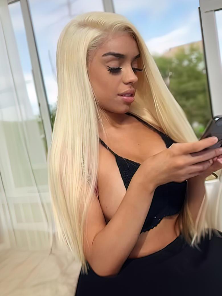 UNice 613 Blonde 4x4 Straight Virgin Human Hair Lace Closure Free Part