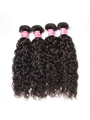 UNice Hair Hair 4 Bundles Water Wave Unprocessed Virgin Human Hair
