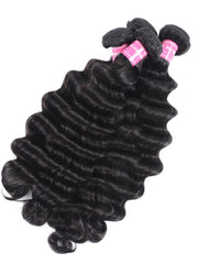 UNice Hair 4pcs Loose Deep Wave Virgin Human Hair Weft