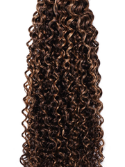 UNice Curly Hair With Blonde Highlight Human Hair Weft One Bundle