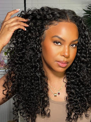 UNice 7x5 Bye-Bye Knots Wig 150% Density Jerry Curly Wig With Bleached Invisible Knots