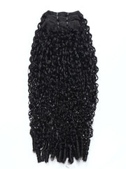 UNice 3 Pcs/pack Burmese Curly Human Hair 3 Bundles With Twist Out Ends