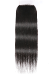UNice 5x5 HD Lace Free Part Human Hair Straight Lace Closure