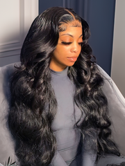 UNice Hair 5x5 HD Lace Closure With 4 Bundles Body Wave Human Hair Weaves Transparent Lace Natural